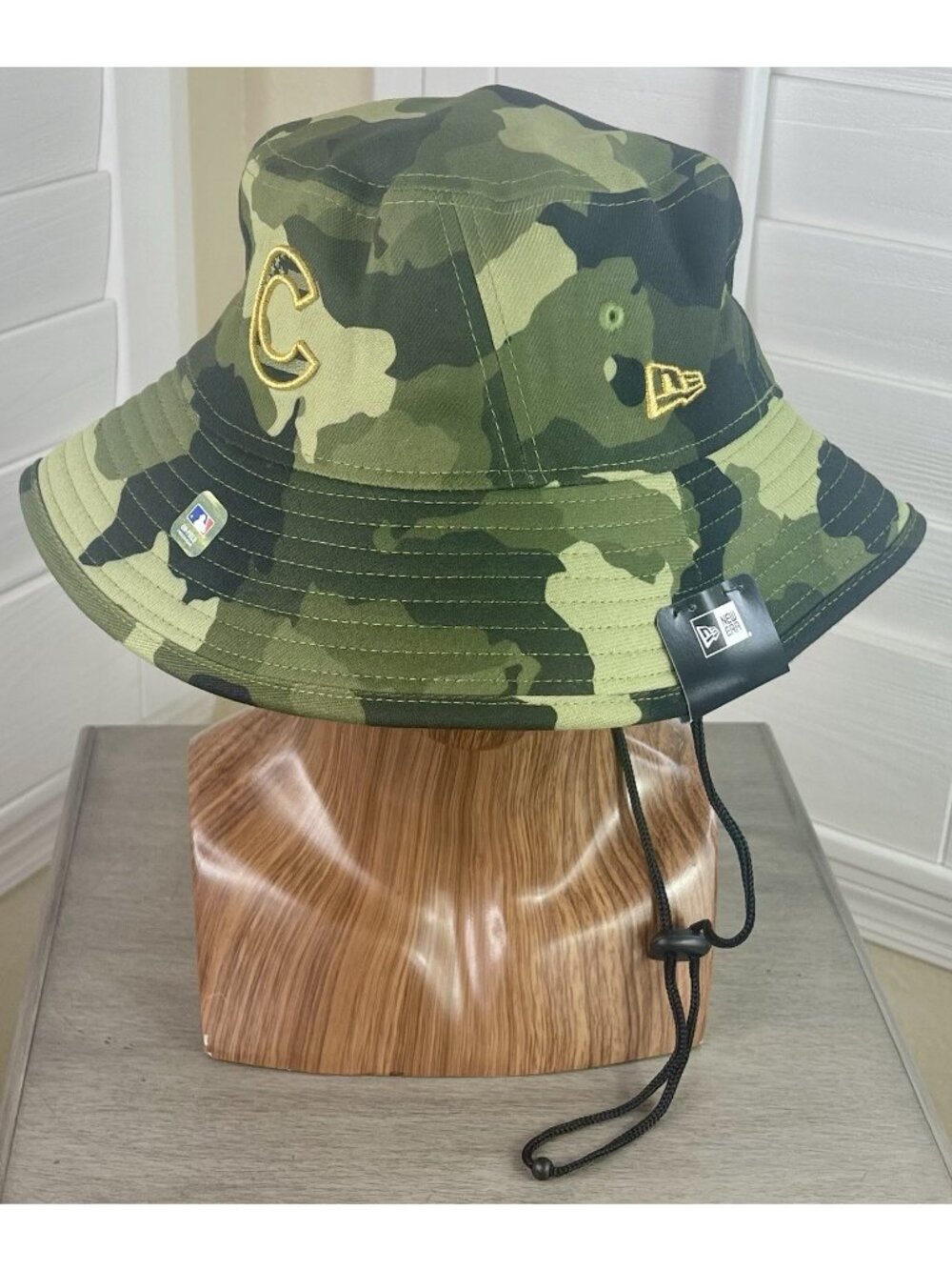 New Era MLB Chicago Cubs 2022 Armed Forces Day Camo Bucket Hat - OSFM - NWT